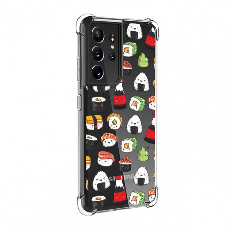 เคส Samsung Anti-Shock [ SUSHI ] สำหรับ Galaxy S22 / S21 / Note20 / 10 / 9 / S20 / FE / S10 / S10e / Plus / Ultra / Lite